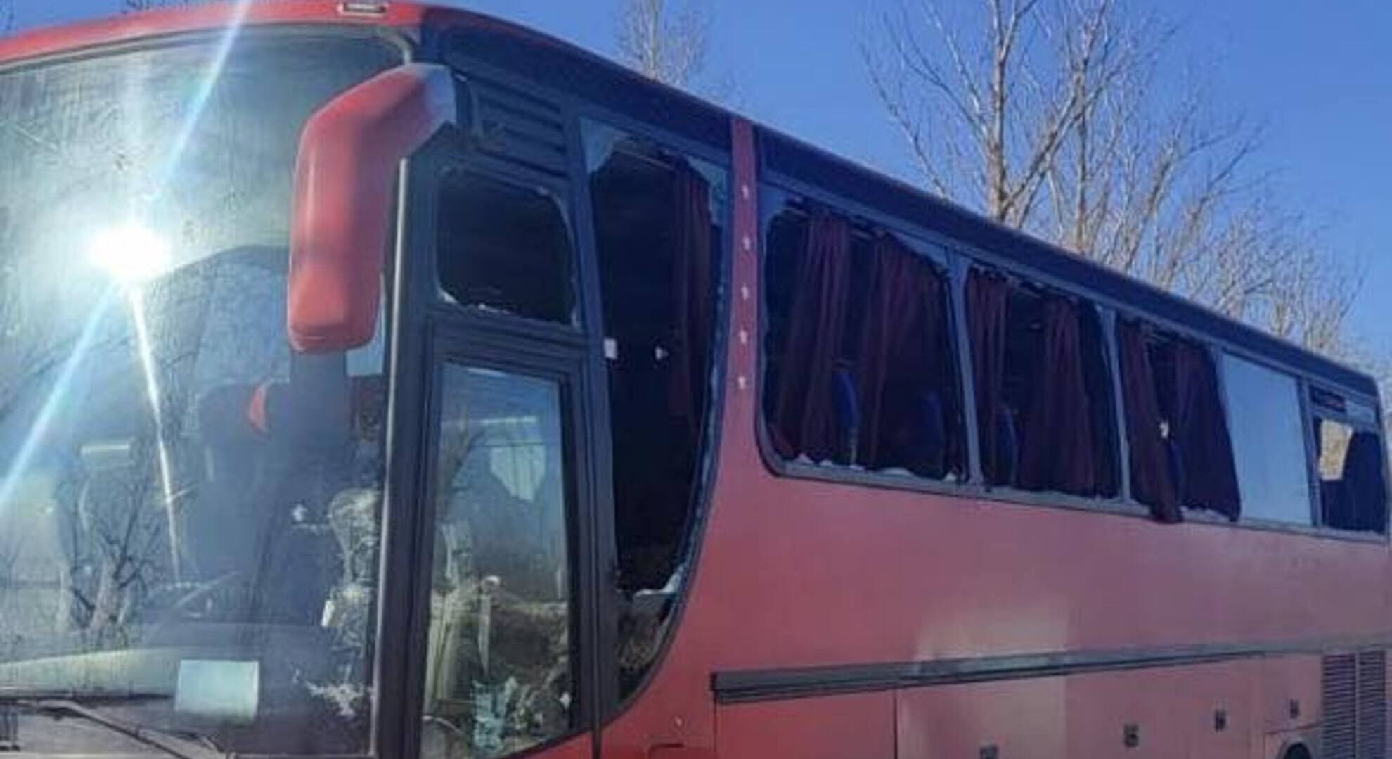 Атака БпЛА по автобусу на Харківщині