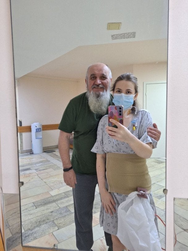 Бітько віддав донці свою нирку, аби врятувати їй життя